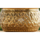Pure Brass Dry Fruits Bowl with 3 Legs And Embossed Flower Design