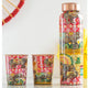 "Padharo Mhare Desh" Printed theme Copper Bottle & Glass Gif Set