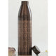 Pure Copper Bottle with Antique Dark Embossed Design, 900ml