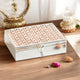 Silver Plated Multi-Purpose Box with Jali Cutting Design