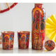 "Padharo Mhare Desh" Printed theme Copper Bottle & Glass Gif Set