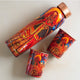 "Padharo Mhare Desh" Printed theme Copper Bottle & Glass Gif Set
