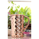 Indian Art Villa’s beautifully crafted copper drinkware set with a diamond finish, perfect for any special occasion or gifting.