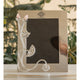 Silver-Plated Lotus Bud Flower Photo Frame