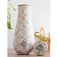 Pure Copper Bedroom Bottle with Golden Print Design 1500 ML