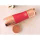 Gifting this red copper bottle with soft silk center and hammered base is a lovely way to show care and good taste