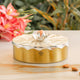Silver-Plated Brass Decorative Gift Box With lotus Design