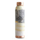 Pure Copper Water Bottle with Different Gold Print Designs, 900 ML