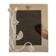 Silver-Plated Lotus Bud Flower Photo Frame