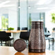 Hydration made elegant with Indian Art Villa’s 950ml Dark Embossed Copper Bottle with Inbuilt Glass