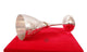 Silver Plated Designer Champagne Glass with Stand