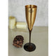 Brass Matt Finish Plain & Embossed Design Flute Champagne Glasses