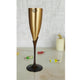 Brass Matt Finish Plain & Embossed Design Flute Champagne Glasses