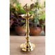 Brass Stand Pillar Diya With Kerala+Murga Design With Fine Quality