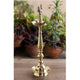 Brass Stand Pillar Diya With Kerala+Murga Design With Fine Quality