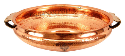 Pure Copper Hammered Design Urli
