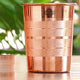Pure Copper Diamond | Hammered | Shine Finish | Luxury Glasses-275 ML