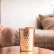 Pure Copper Diamond | Hammered | Shine Finish | Luxury Glasses-275 ML