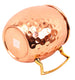 Pure Copper Round Shaped Hammered Design Moscow Mule Beer Mug