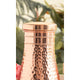 Pure Copper Bedroom Water Bottle with Inbuilt Glass