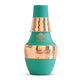 Pure Copper Hammered Silk Finish Design Surahi Shape Bedroom Bottle
