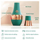 Pure Copper Hammered Silk Finish Design Surahi Shape Bedroom Bottle