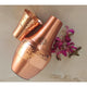 Pure Copper Hammered Silk Finish Design Surahi Shape Bedroom Bottle