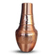 Pure Copper Hammered Silk Finish Design Surahi Shape Bedroom Bottle