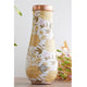 Premium 1500ml Copper Bedroom Bottle with Golden Floral Art by Indian Art Villa for Elegant Hydration