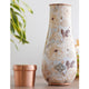 Pure Copper Bedroom Bottle with Golden Print Design 1500 ML