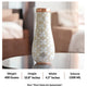 Pure Copper Bedroom Bottle with Golden Print Design 1500 ML