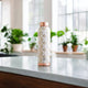 Pure Copper Water Bottle with Different Gold Print Designs, 900 ML