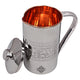  steel copper jug for storing drinking water features luxury design lid and long lasting handcrafted build