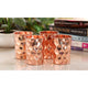 Pure Copper Diamond | Hammered | Shine Finish | Luxury Glasses-275 ML