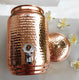 Indian Art Villa hammered pure copper water pot with stand and tap – traditional Ayurvedic water storage container for health and hydration.