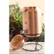 Pure Copper Water Pot with Tap & Stand 5 Liters
