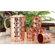 Diamond Design Pure Copper Jug with Glass Sets