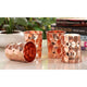 Diamond Design Pure Copper Jug with Glass Sets