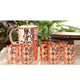 Sparkling Hammered Diamond Design Copper Jug Set – Indian Art Villa 7-Piece Luxury Gift for Health & Style