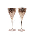 Silver Plated Designer Champagne Glass with Stand