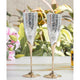 Indian Art Villa silver plated champagne wine glass set of 2 with box ideal for weddings anniversaries and festivals
