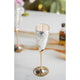 Pair of silver plated champagne wine glass with premium gift box ideal for Indian wedding gifting and celebrations