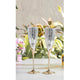 Designer silver and brass champagne glasses from Indian Art Villa with velvet red box perfect for celebration