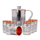 Copper jug with tumbler by Indian Art Villa blending ayurvedic tradition with elegant design for refined daily rituals