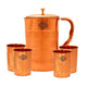 Pure Copper Luxury Design Jug & Glass with Box