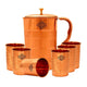 Pure Copper Luxury Design Jug & Glass with Box